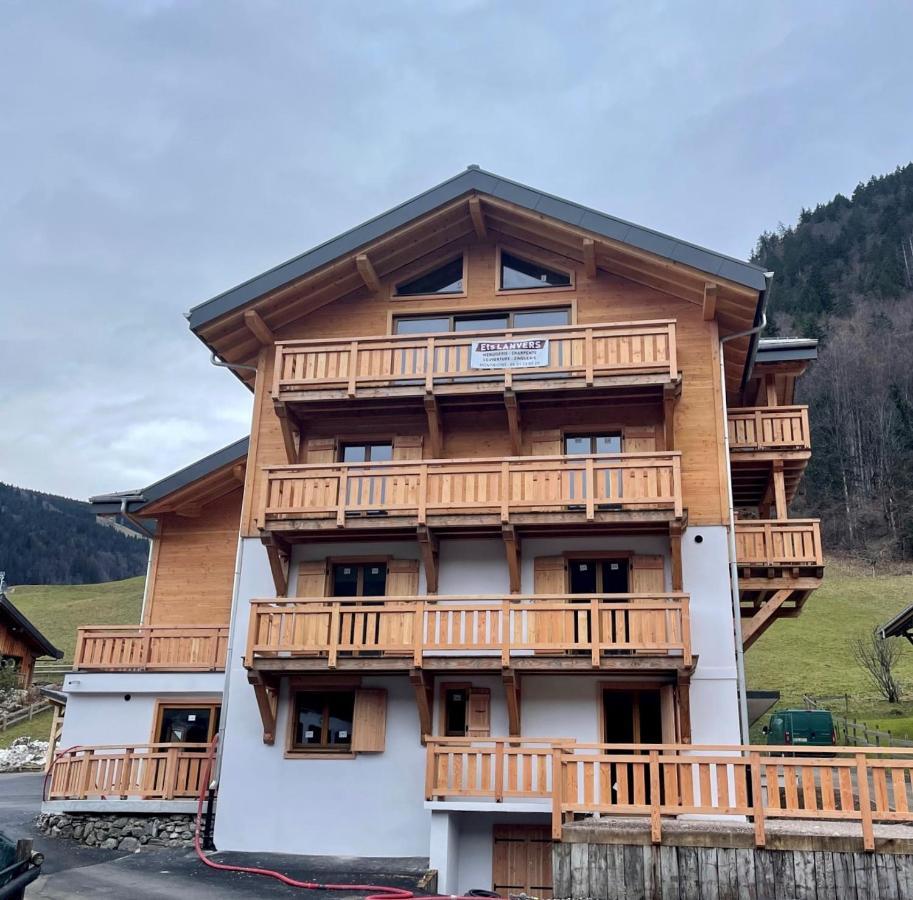 Appartement Le Petit Cham - Cosy And Stylist With Balcony View à Morzine Extérieur photo