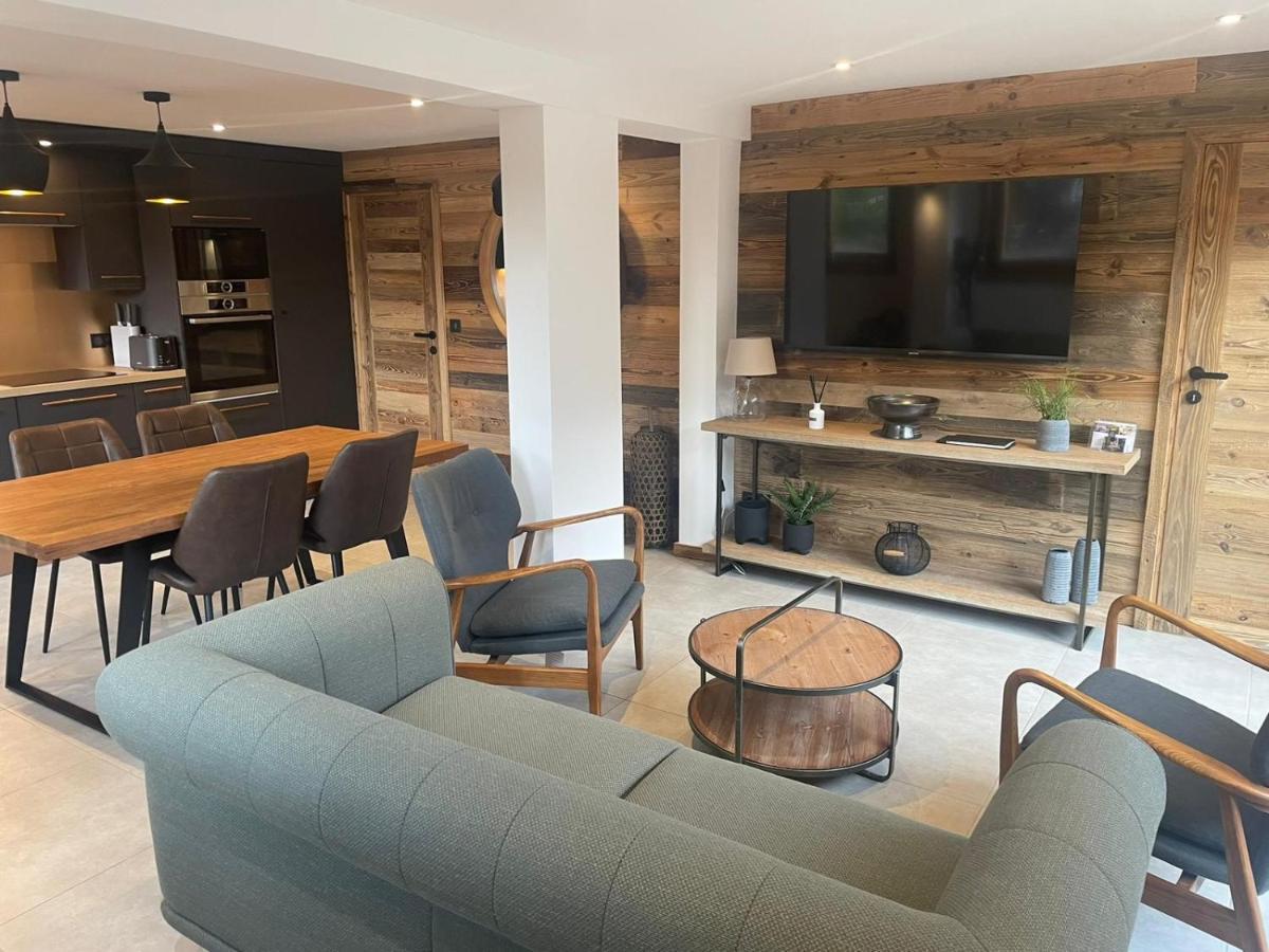 Appartement Le Petit Cham - Cosy And Stylist With Balcony View à Morzine Extérieur photo